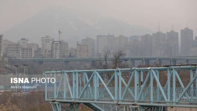 افزایش آلودگی هوای تهران