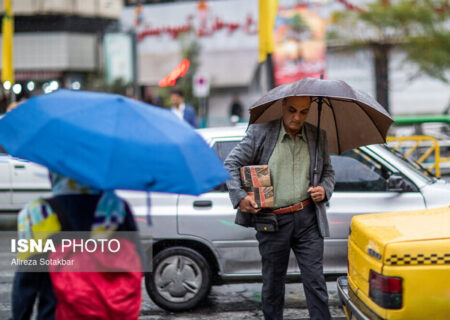 پیش‌بینی ۵ روز رگبار و وزش باد شدید