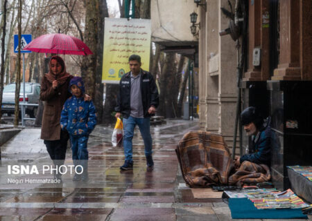 باد و باران در تهران