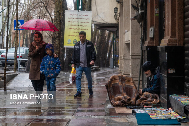 باد و باران در تهران