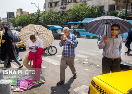 اختلاف دمای ۳۰ درجه‌ای در تهران