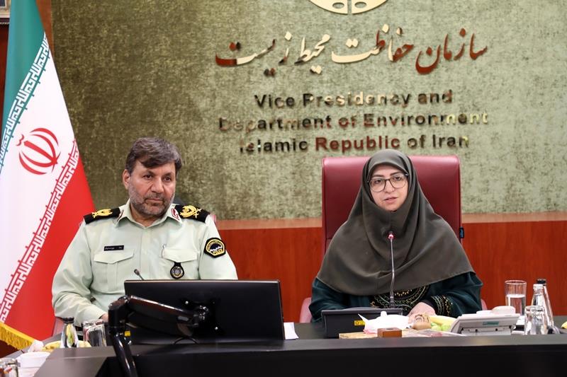 شینا انصاری: عمل به سیاست‌‌های ابلاغی و اسناد بالادستی حوزه محیط زیست از جمله وظایف خطیر فرمانده یگان حفاظت محیط زیست است