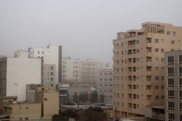 تداوم گرد و خاک در تهران