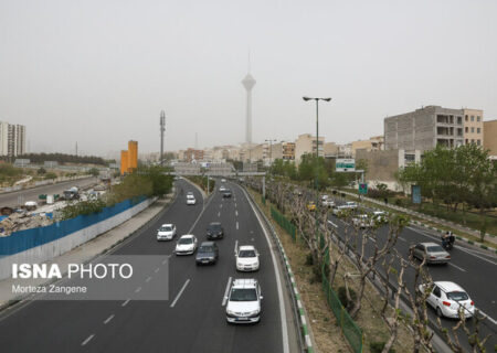 هوای تهران در شرایط نارنجی