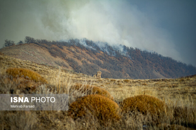 مهار آتش الیت با ۱۱۵ عملیات بالگردها و ۱۳ پرواز ایلیوشین