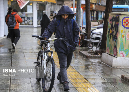 باران و باد شدید در نقاط مختلف کشور